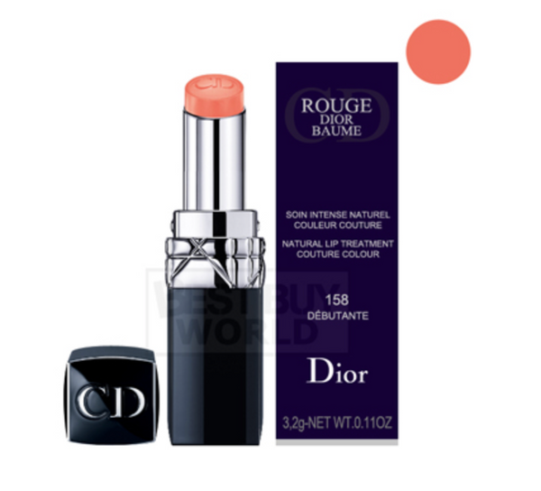 Christian Dior Rouge Baume Natural Lip Treatment .11 oz - Debutante 158