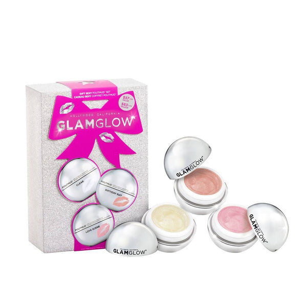 Glam Glow SET 3pc - Gift Sexy Poutmud Set -